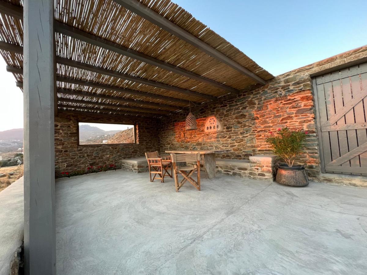 Villa Aerino Seaside Agios Romanos Exterior foto