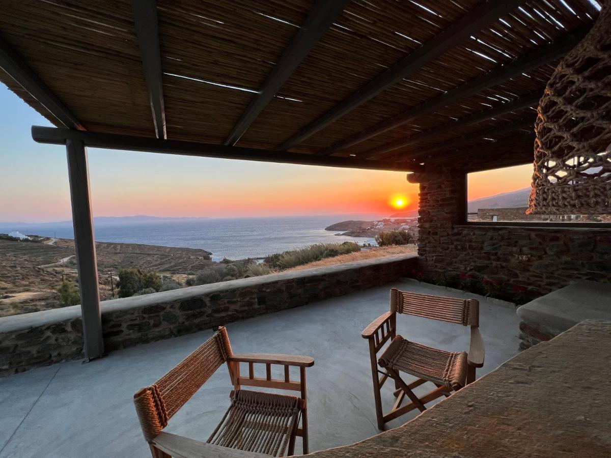 Villa Aerino Seaside Agios Romanos Exterior foto