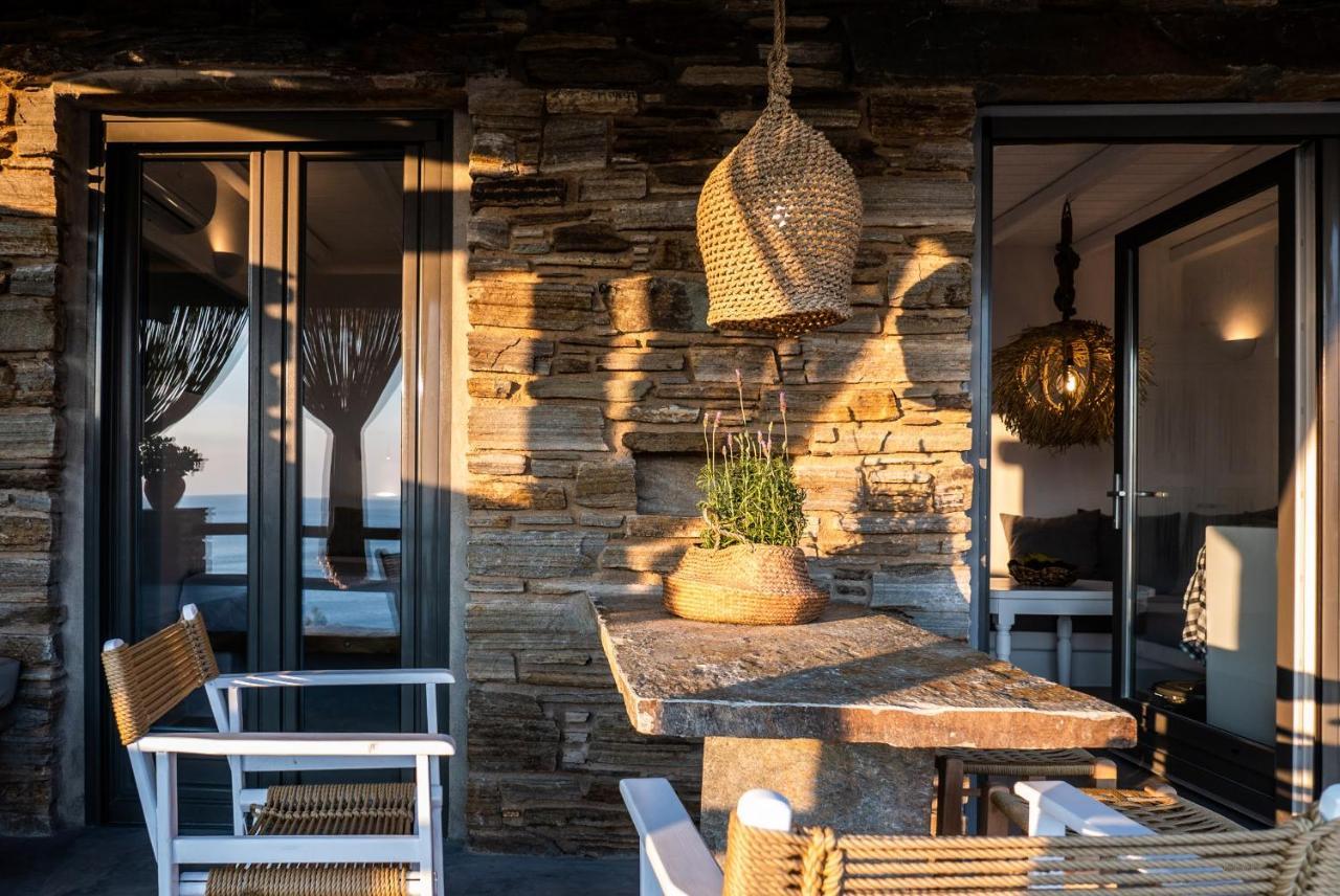 Villa Aerino Seaside Agios Romanos Exterior foto