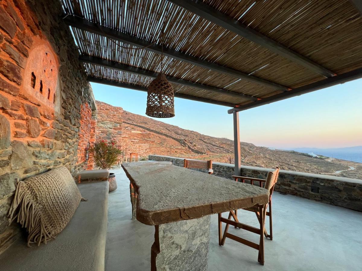 Villa Aerino Seaside Agios Romanos Exterior foto
