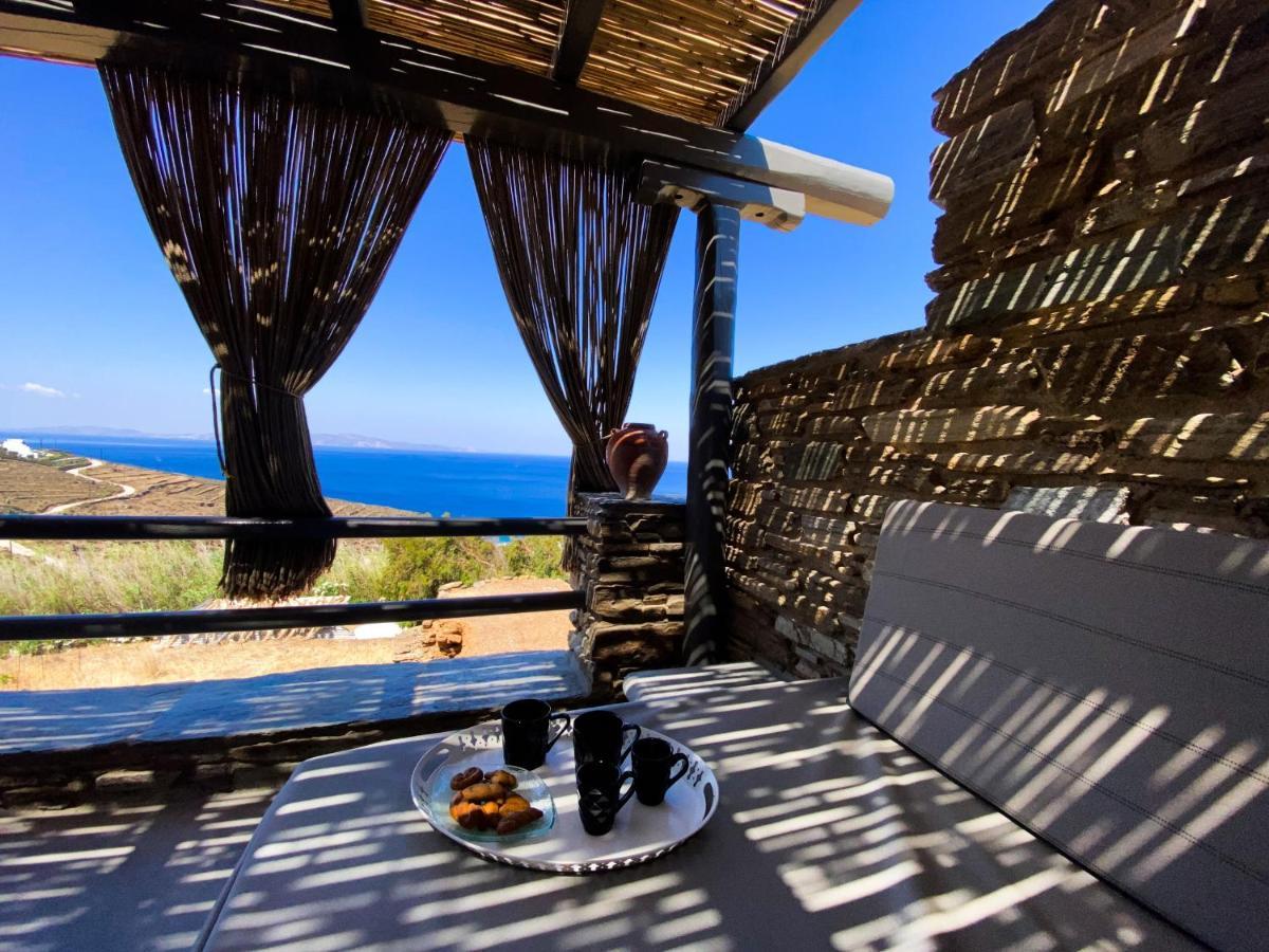 Villa Aerino Seaside Agios Romanos Exterior foto