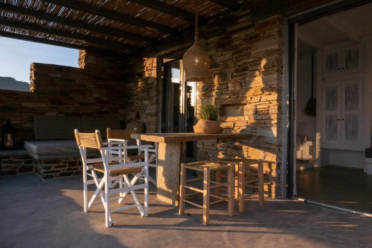 Villa Aerino Seaside Agios Romanos Exterior foto